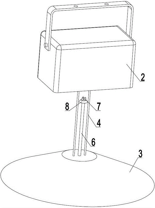 一种可升降LED高空照明灯具的制作方法