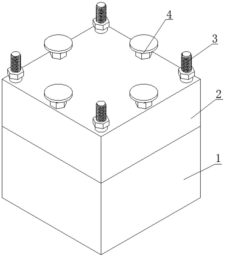 一种精密制造设备安装用混凝土基础固定板组件的制作方法