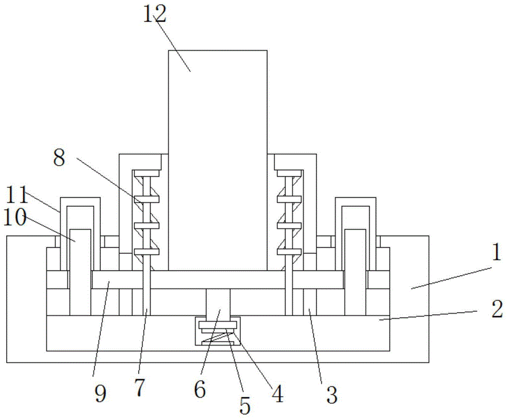 一种音圈电机用簧片减震结构的制作方法