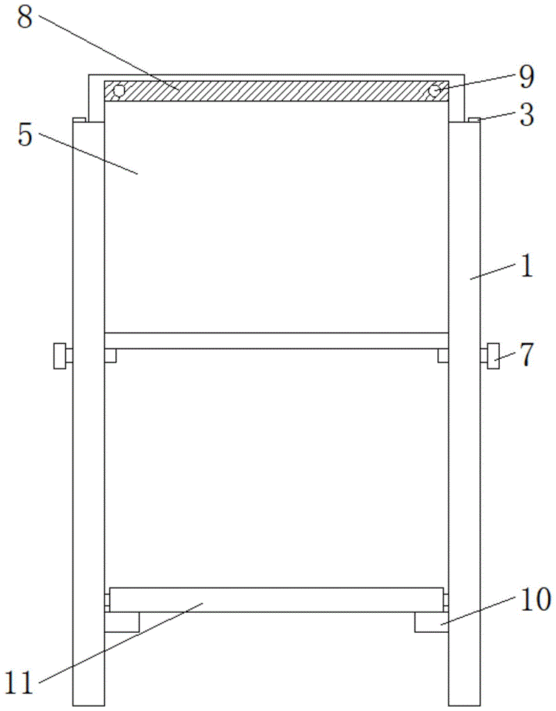 一种艺术设计可折叠画板的制作方法