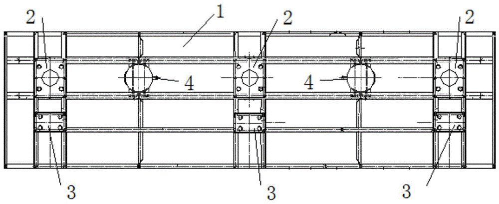 110kV小型化电缆登杆平台的制作方法