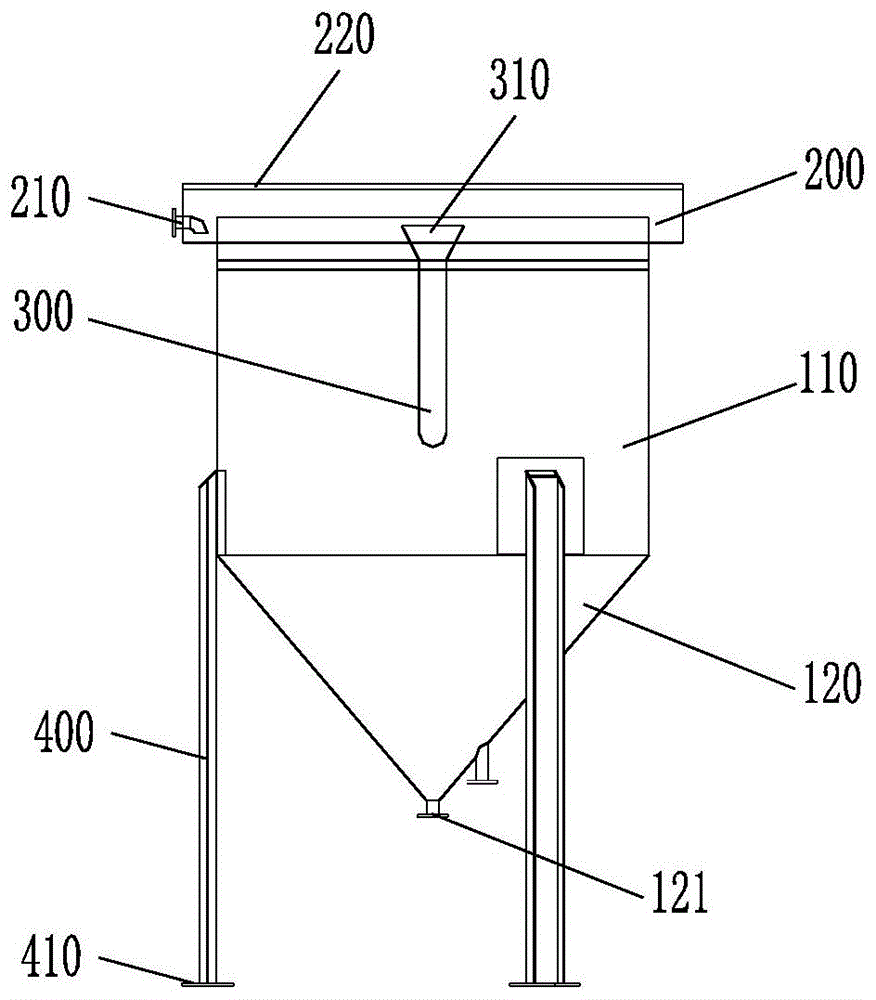 一种拉丝液体沉淀池的制作方法