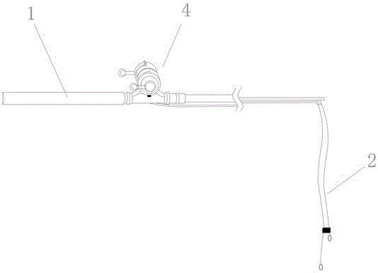 一种钓竿式渔业资源采集装置的制作方法