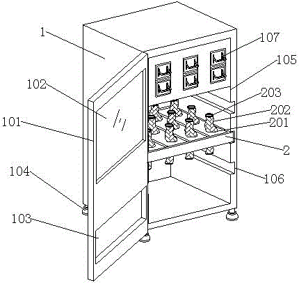 一种交通电气化电力调度柜的制作方法