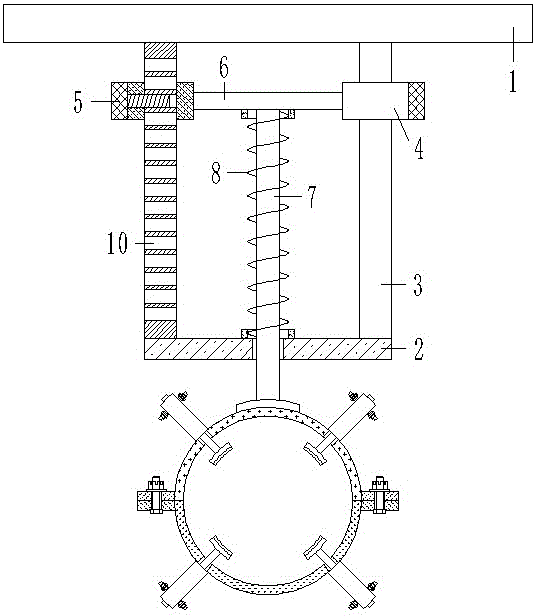 一种管道弹簧支吊架的制作方法