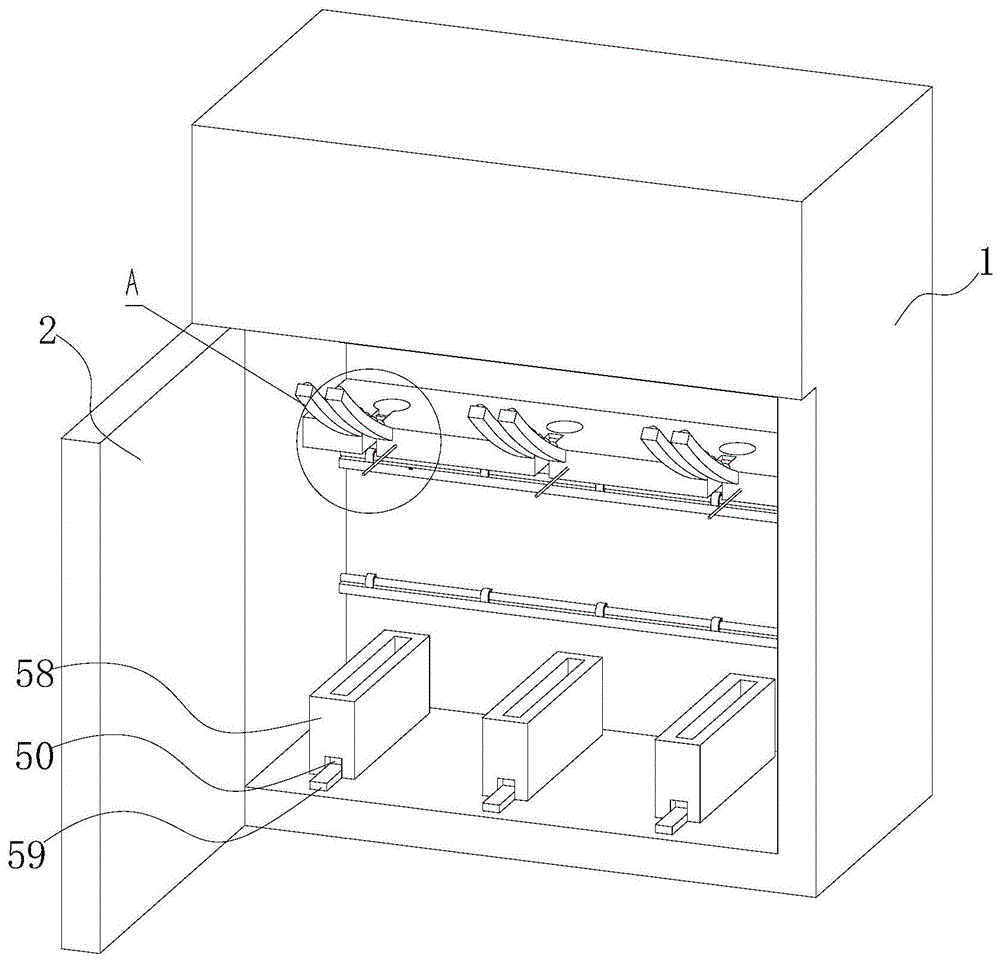 一种便于取放刀具的刀具消毒柜的制作方法