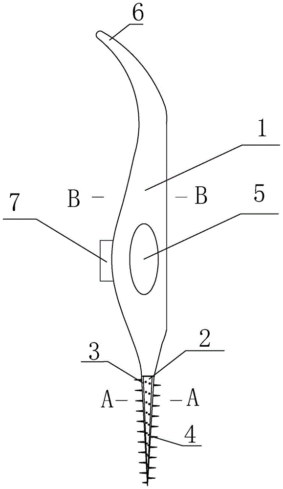 一种牙缝刷的制作方法