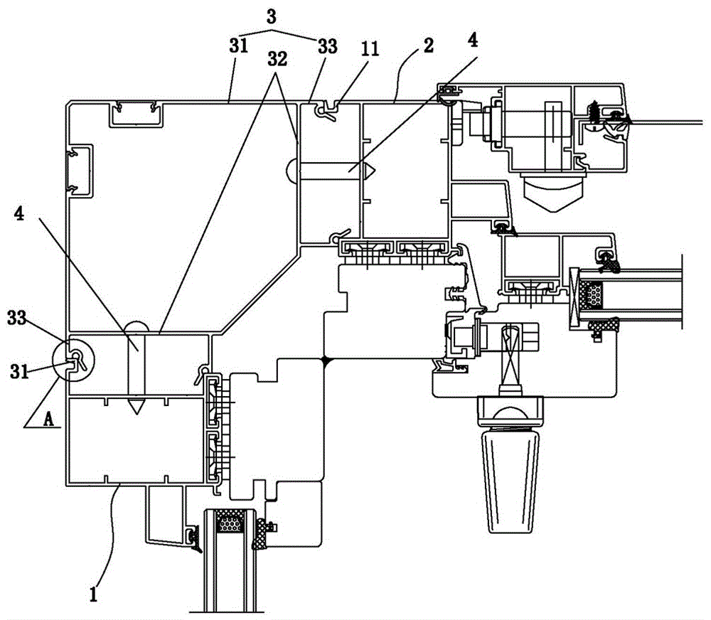 一种90拼接转角窗的制作方法