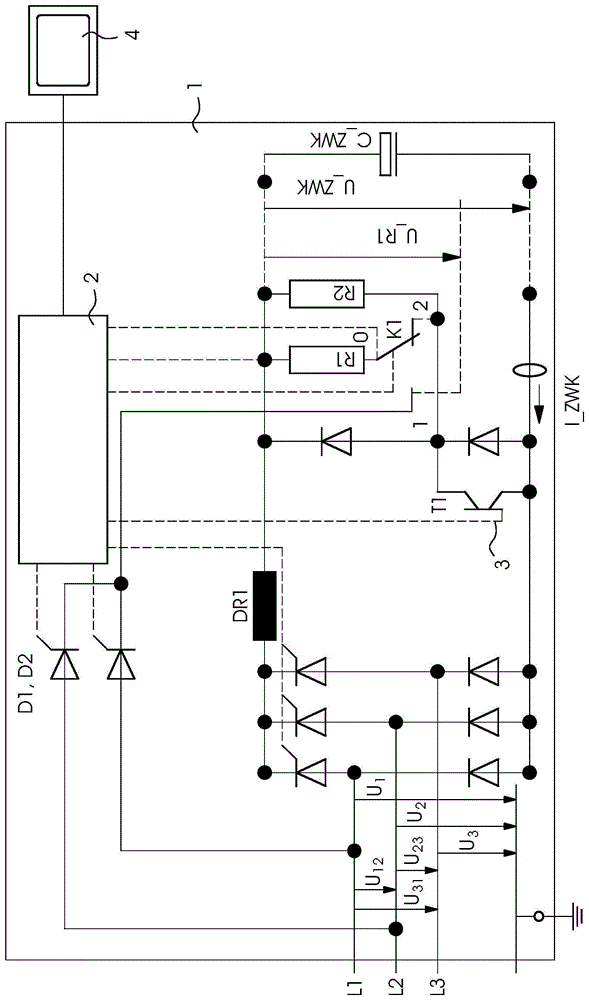 逆变器和馈电功率构件的输入回路和中间回路的预测性维护的制作方法