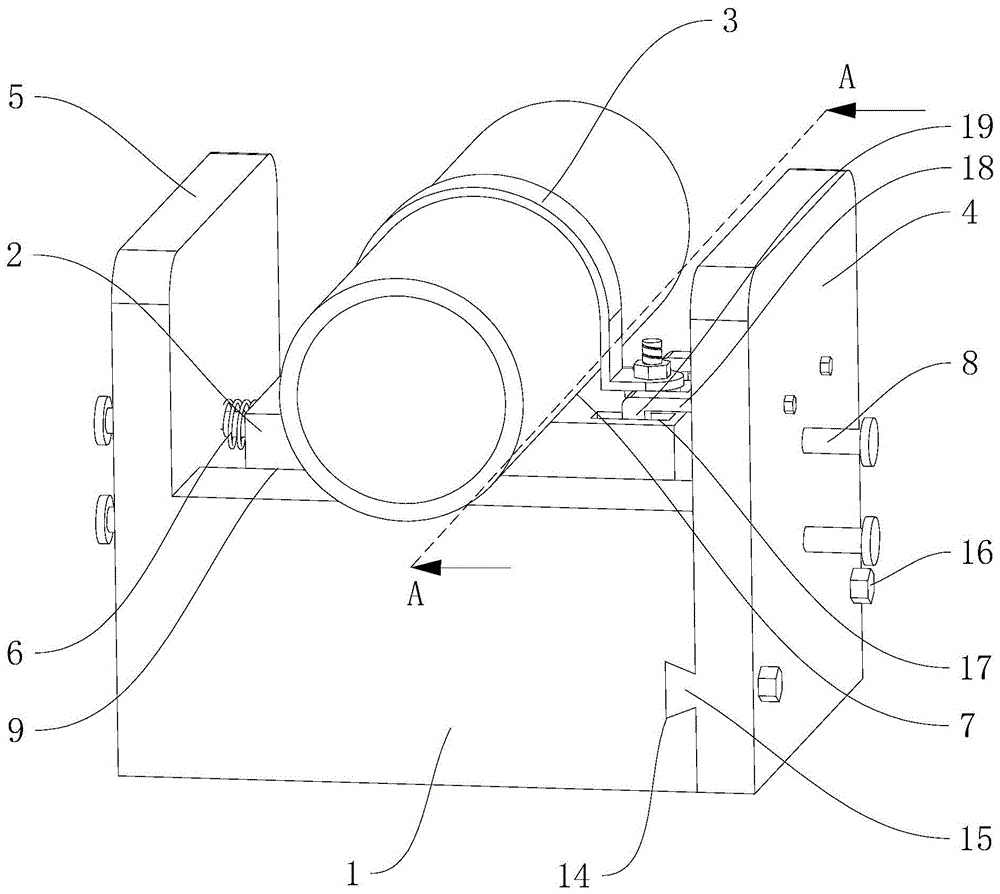 一种拼接式管道支墩的制作方法