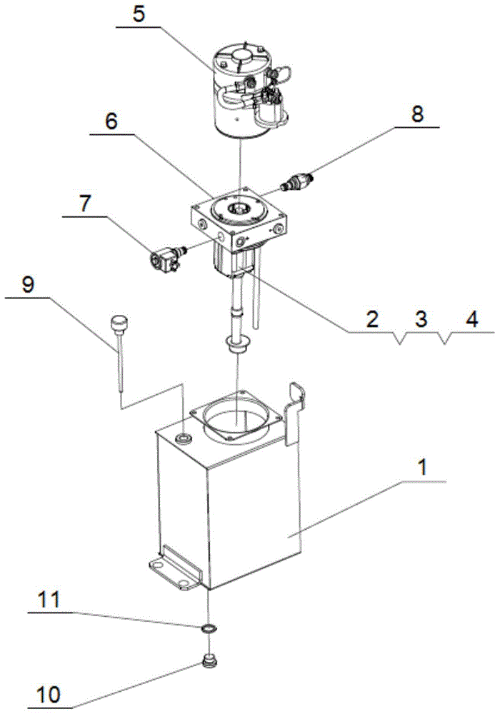 一种AGV用液压系统的制作方法