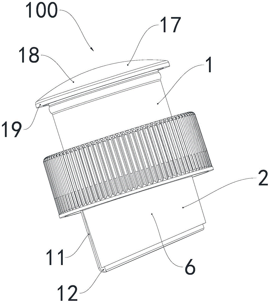 一种分体式瓶盖的制作方法