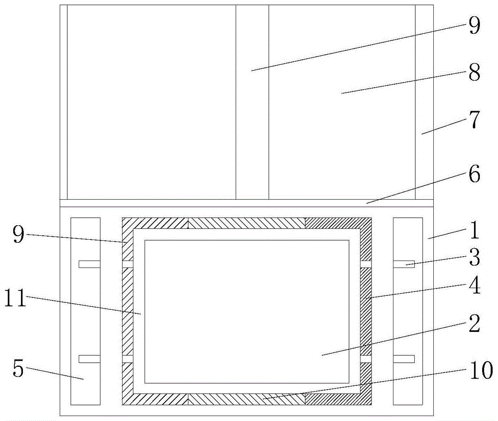 一种建筑门窗安装辅料的综合展示道具的制作方法