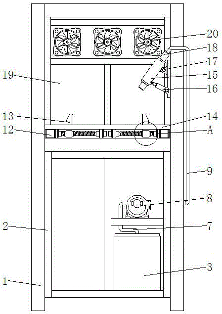 一种固定模台加工装置的制作方法