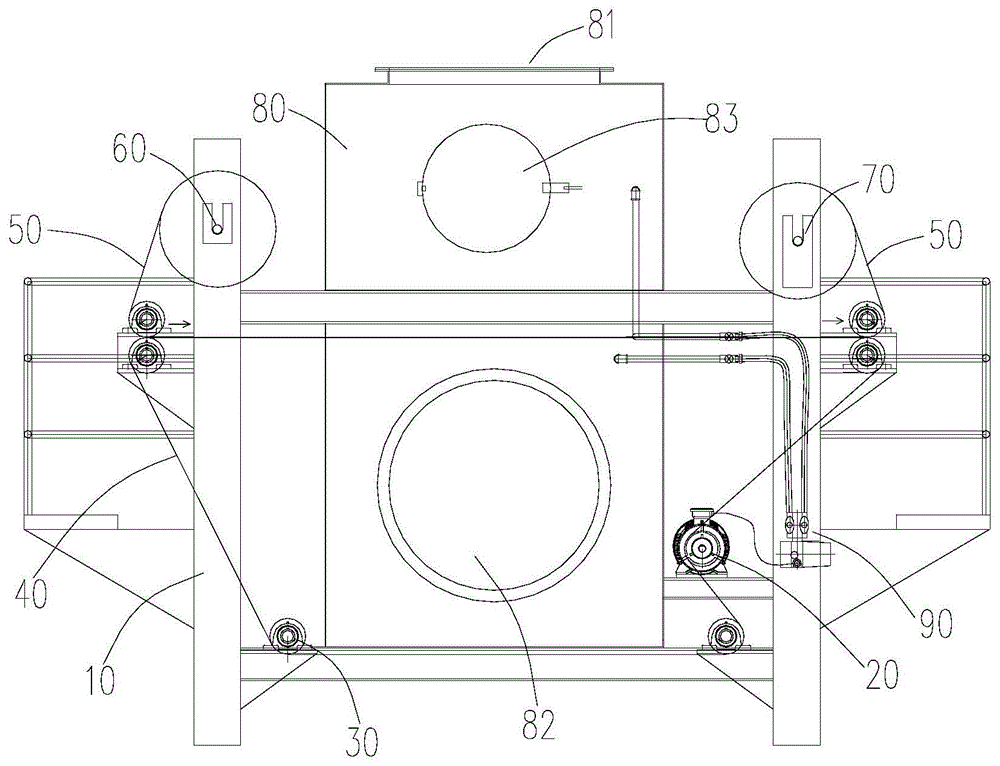 一种链条式自动翻转除尘器的制作方法