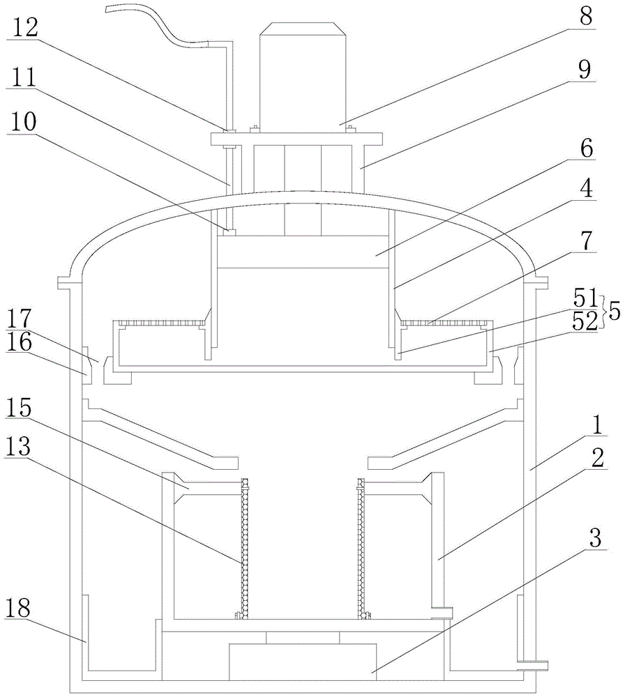 一种涂料旋转过滤机的制作方法