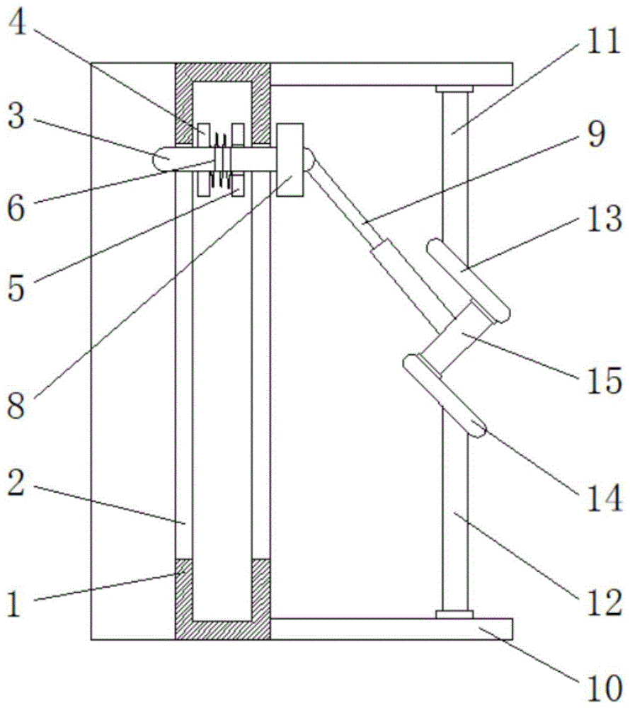一种具有缓冲结构的电梯导轨的制作方法