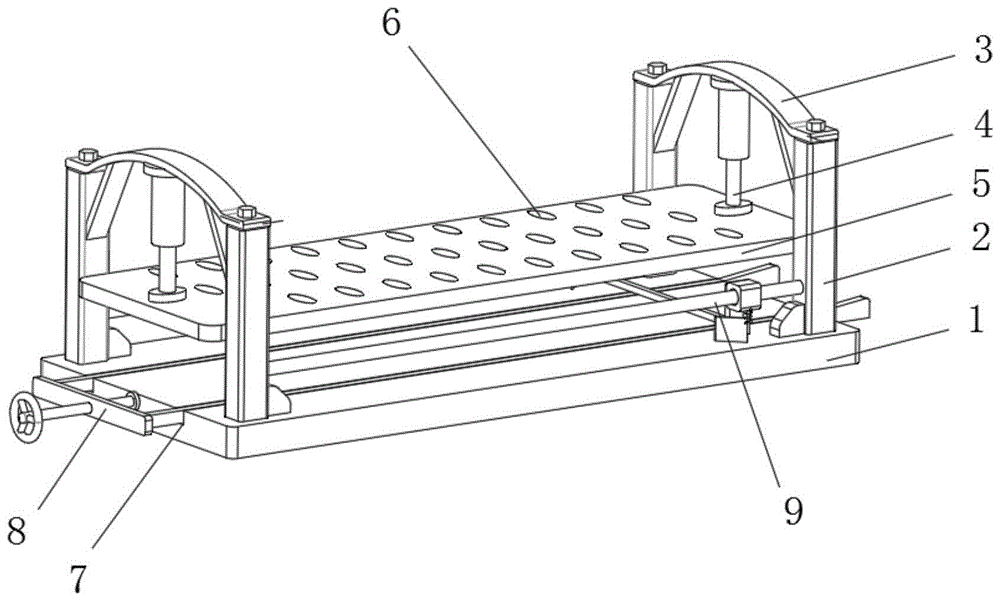 一种板材生产用的热压机的制作方法