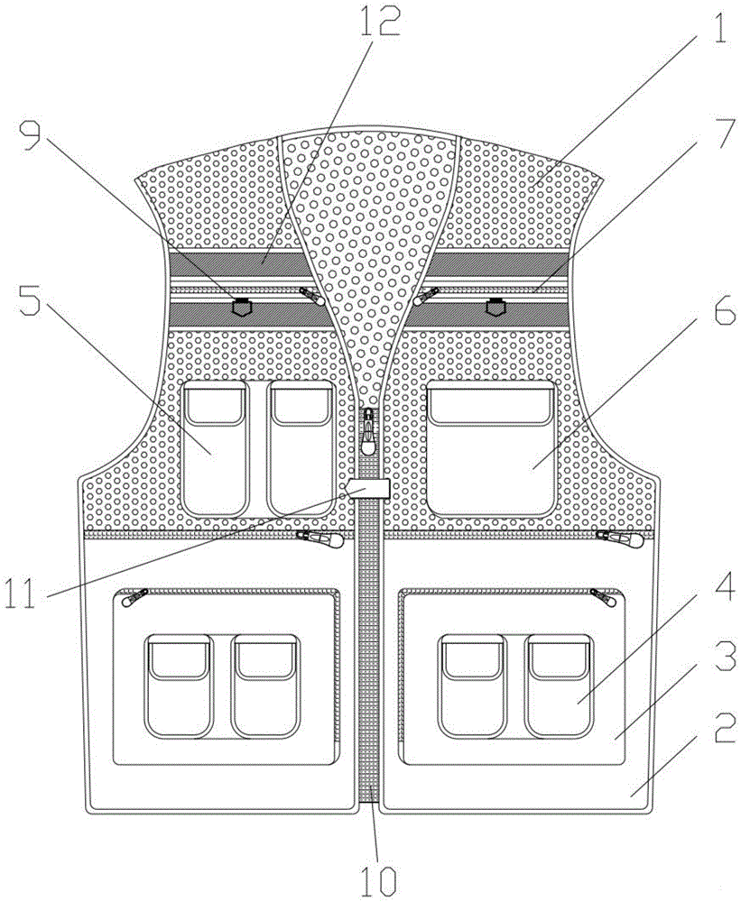 一种输电线路多功能工作服的制作方法