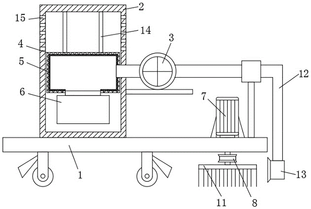 一种建筑施工用管廊清洁装置的制作方法