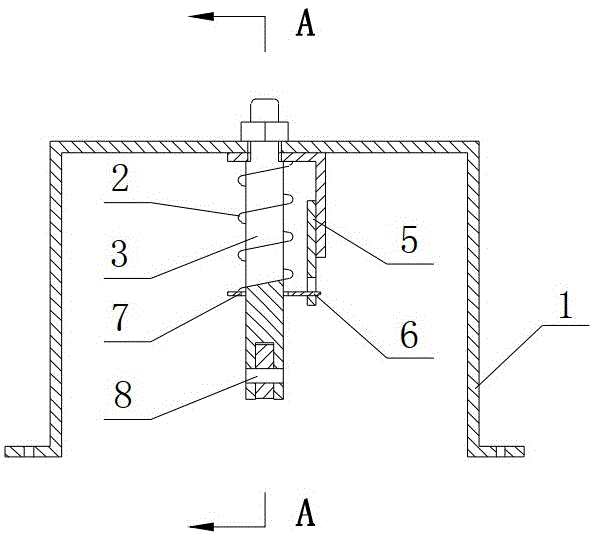 止逆防火阀用执行机构的制作方法