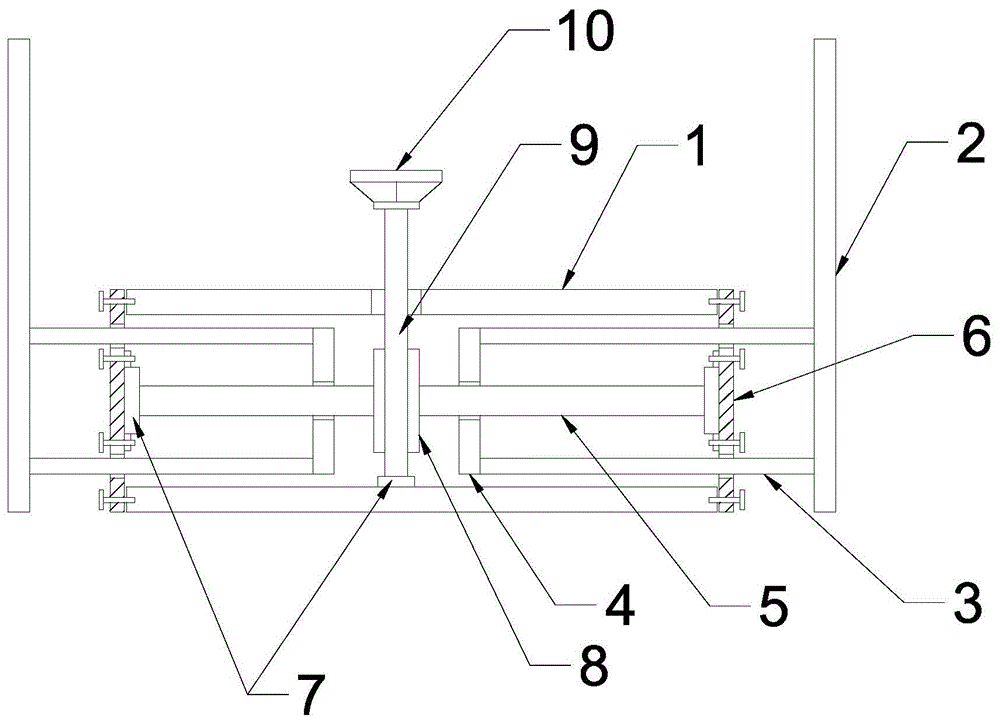 一种可调节的建筑模板支撑架的制作方法