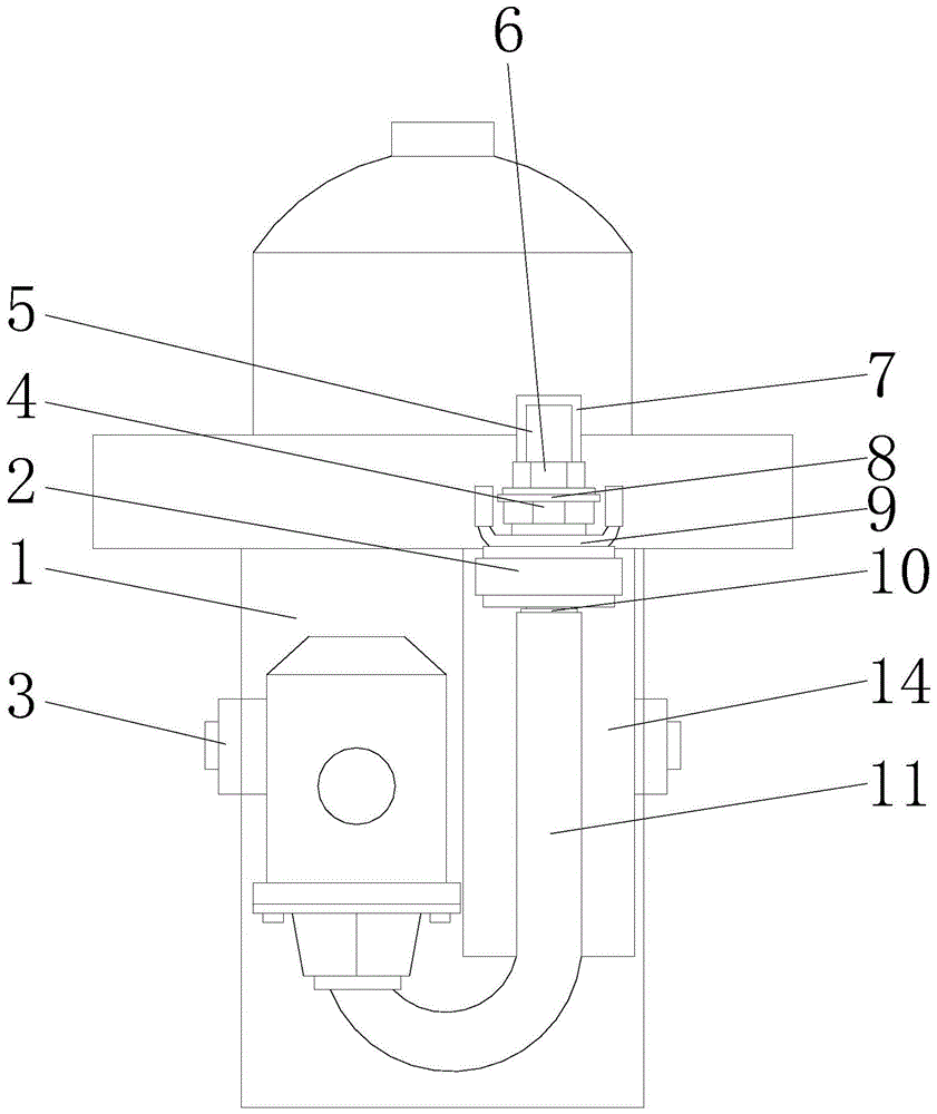 一种起动机电磁开关B端的安装限位卡座的制作方法