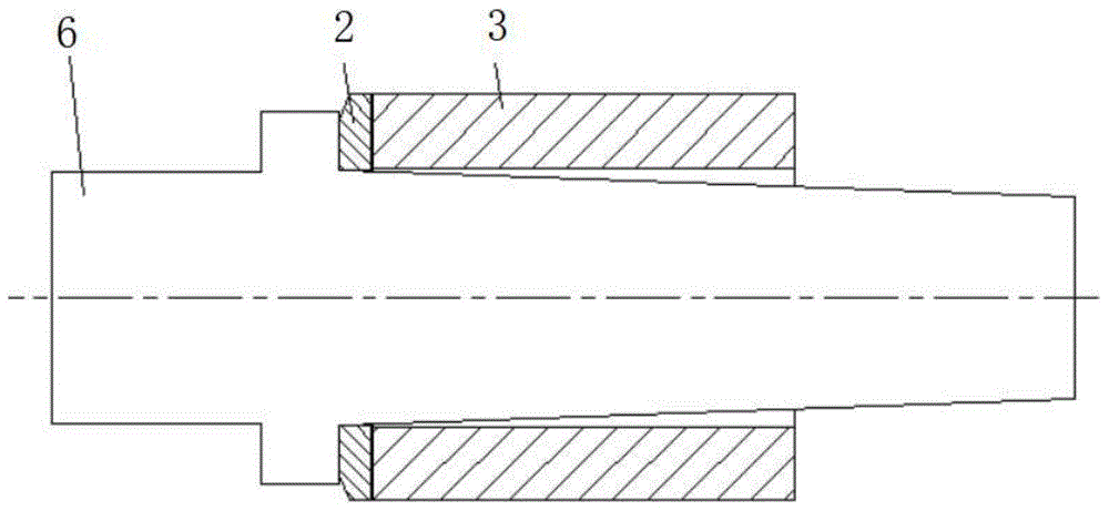 一种筒体拔长用芯棒的制作方法