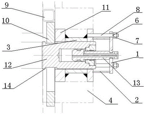 修井机井架液控锁紧装置的制作方法
