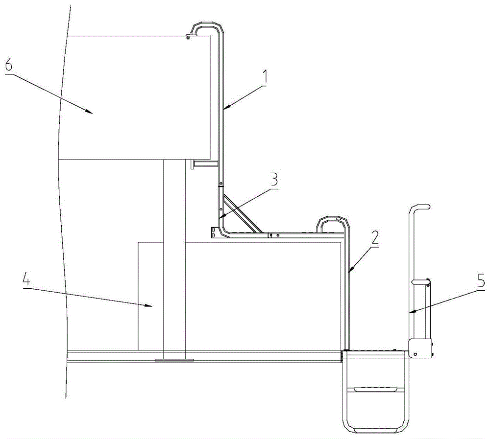 爬梯及压裂车的制作方法