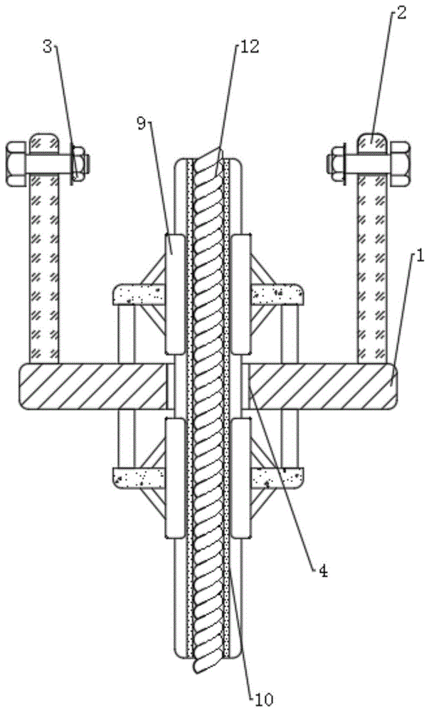 一种吊绳防卡槽的履带吊辅助装置的制作方法