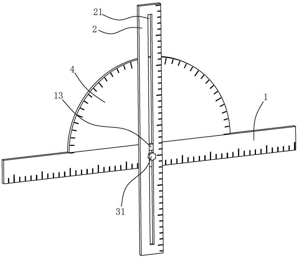 一种型钢截面检测组合尺的制作方法