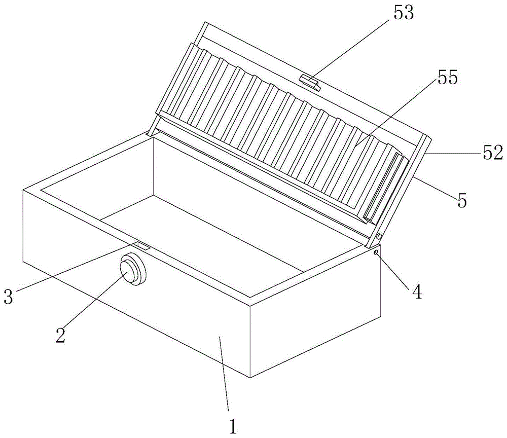 一种艺术设计用工具收纳盒的制作方法