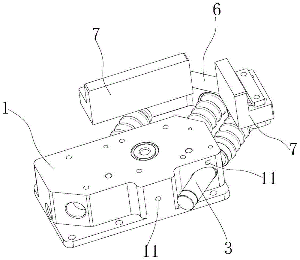 双边定位气缸结构及机械加工定位治具的制作方法
