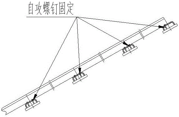 一种线槽用的固定结构的制作方法