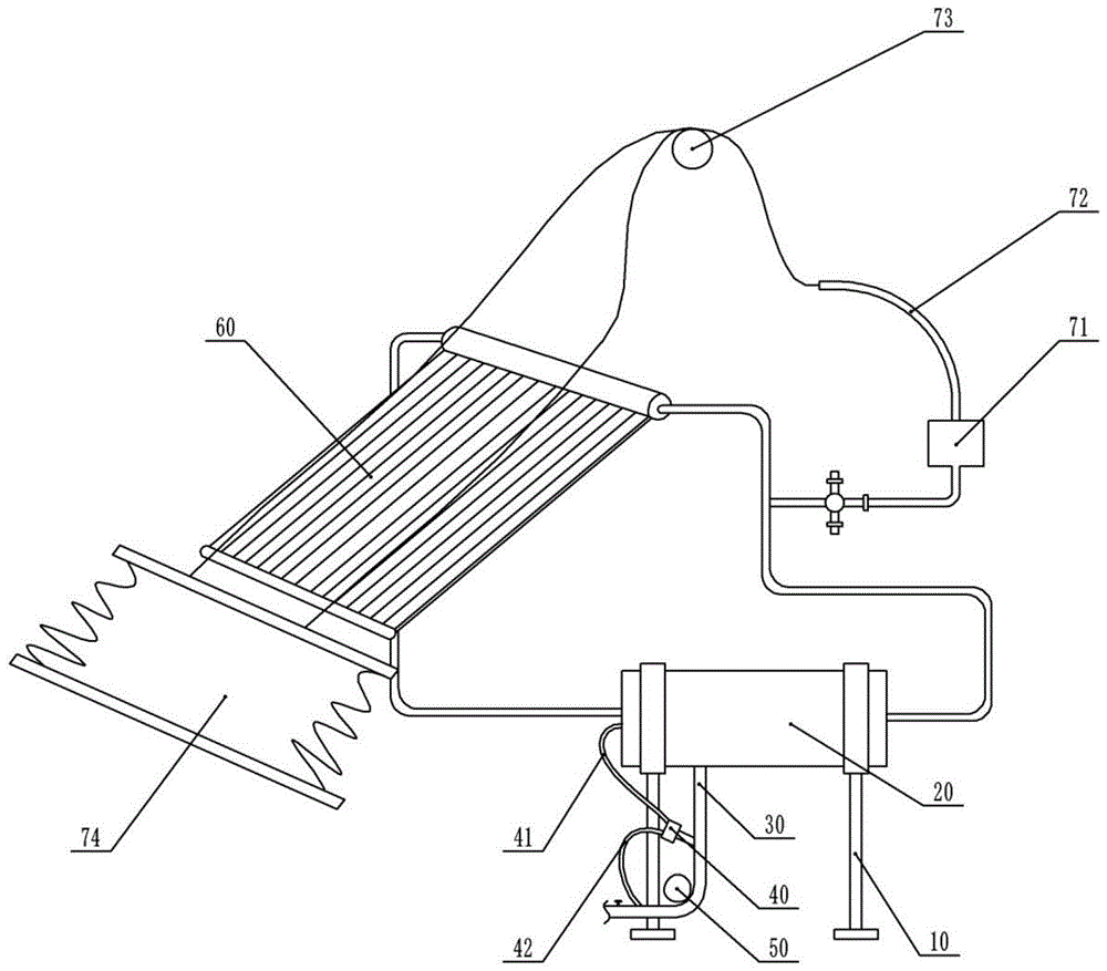 具有遮阳防冻功能的太阳能热水器的制作方法