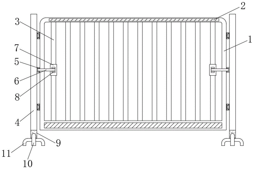 一种钻井施工用防护装置的制作方法