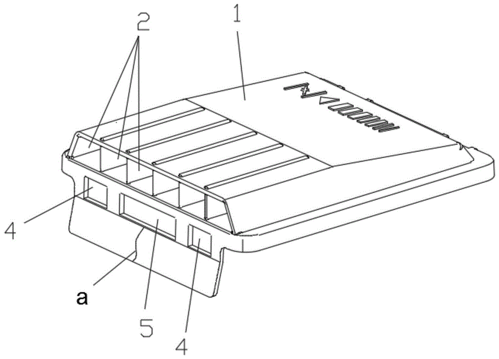 一种解决工艺孔断裂、疲软结构的空滤器壳盖的制作方法