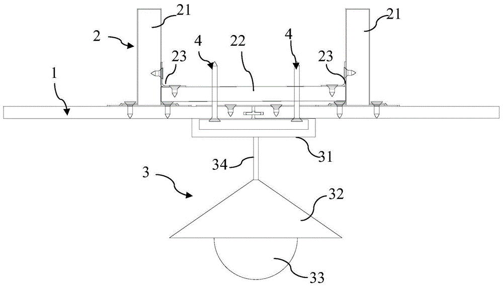 一种灯具安装结构的制作方法