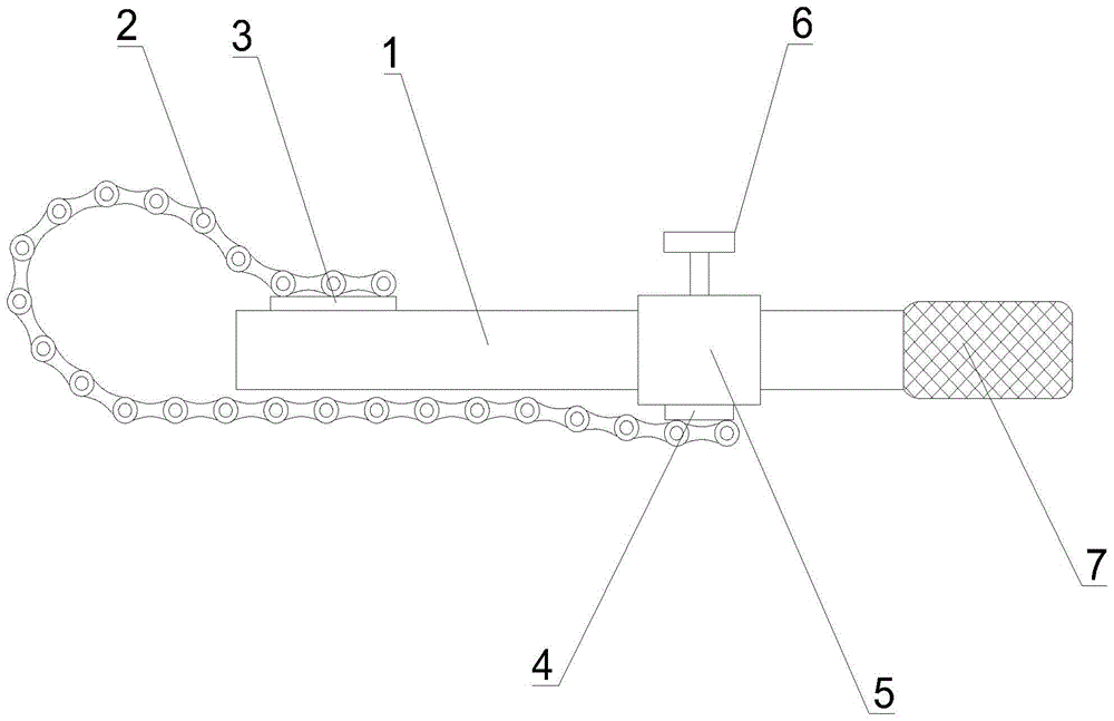 一种新型链条扳手的制作方法