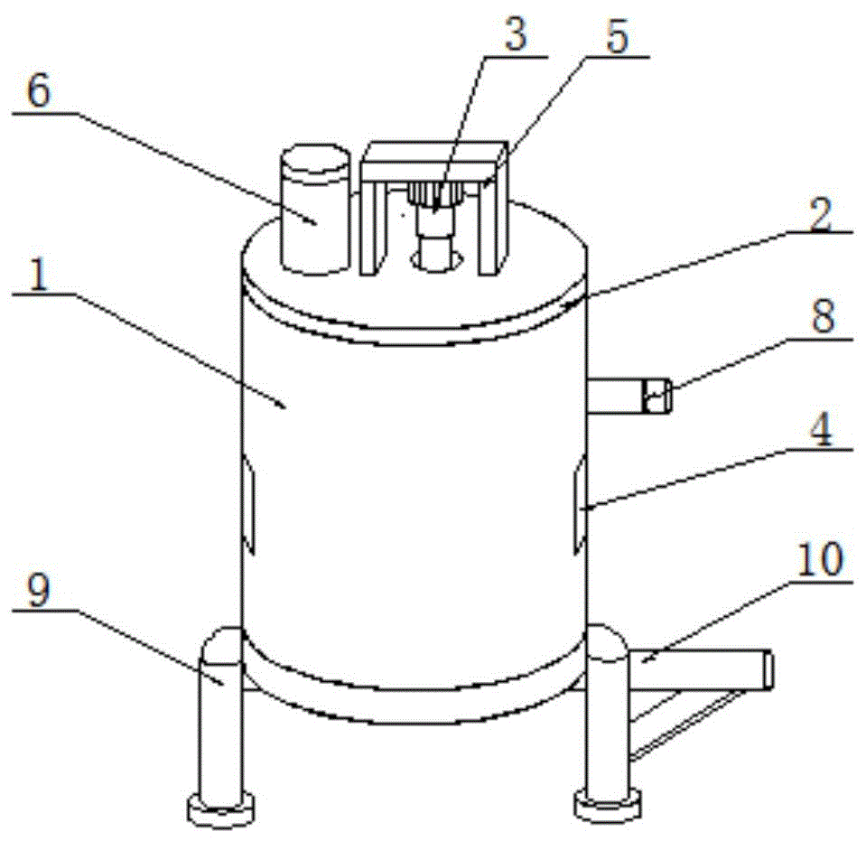 一种用于热解气化炉的废水处理装置的制作方法