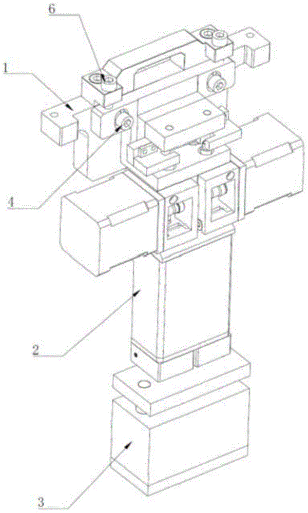 一种FFF打印机用固定式双喷头高度调整装置的制作方法