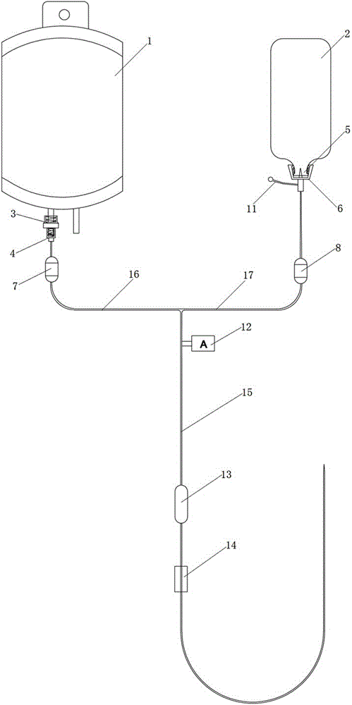 一种Y型输血器的制作方法