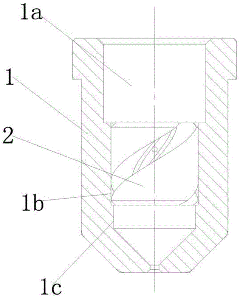 一种雾量均匀大喷雾角喷头的制作方法