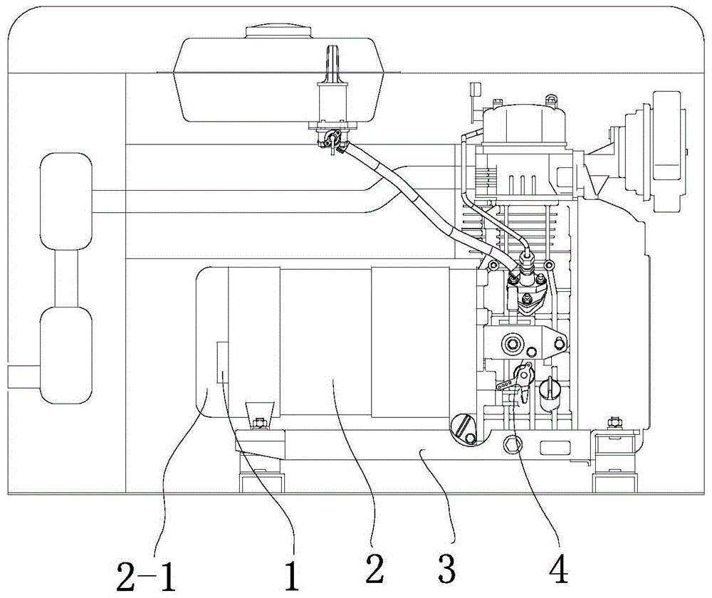 AVR外置式柴油发电机组的制作方法