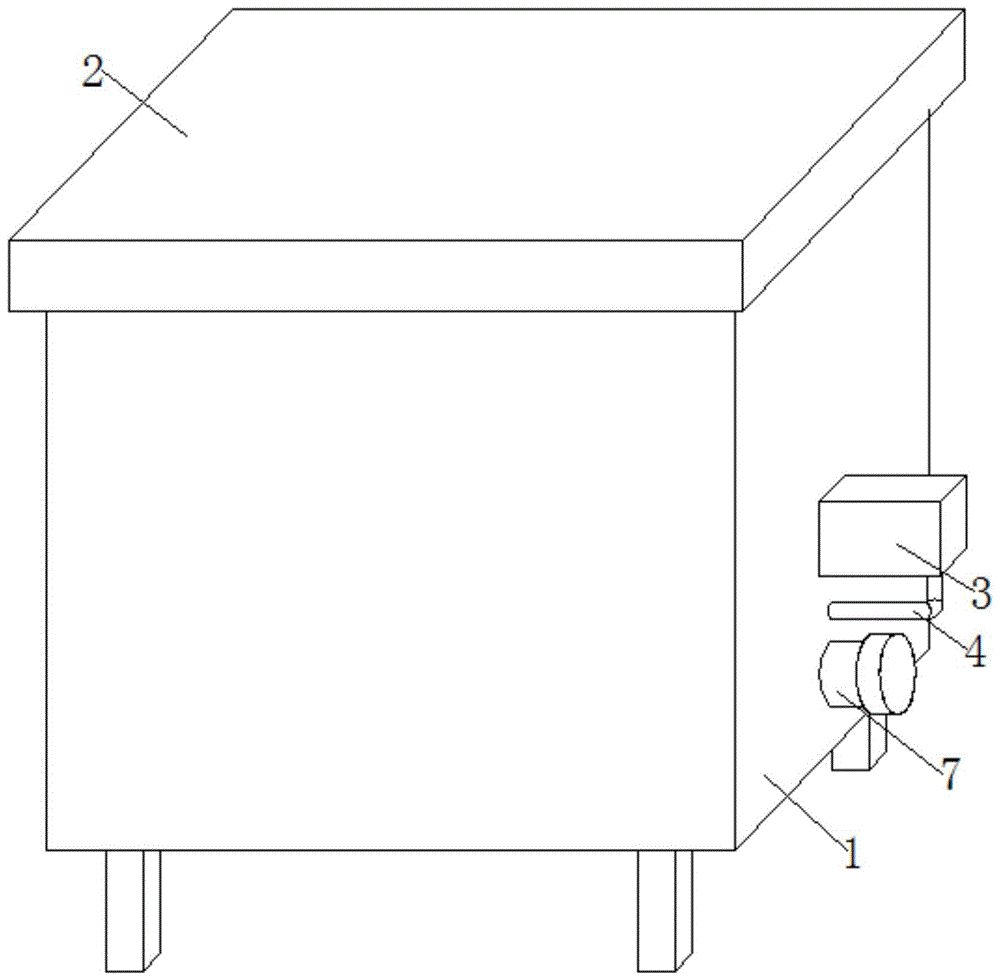 一种农业用具有除沙功能的粮仓的制作方法