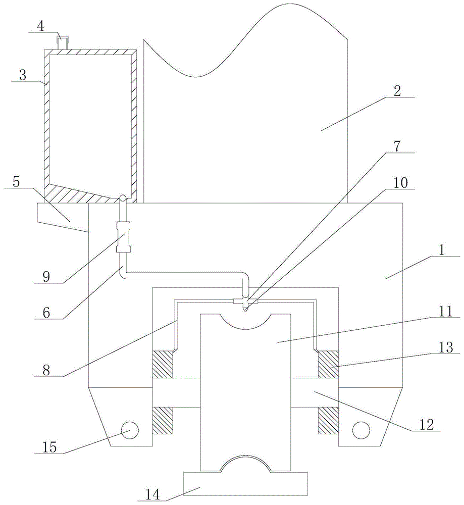 用于架桥的龙门吊专用底盘的制作方法