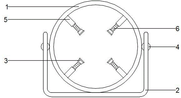 一种高压增安型定子绕组下线用滚动装置的制作方法