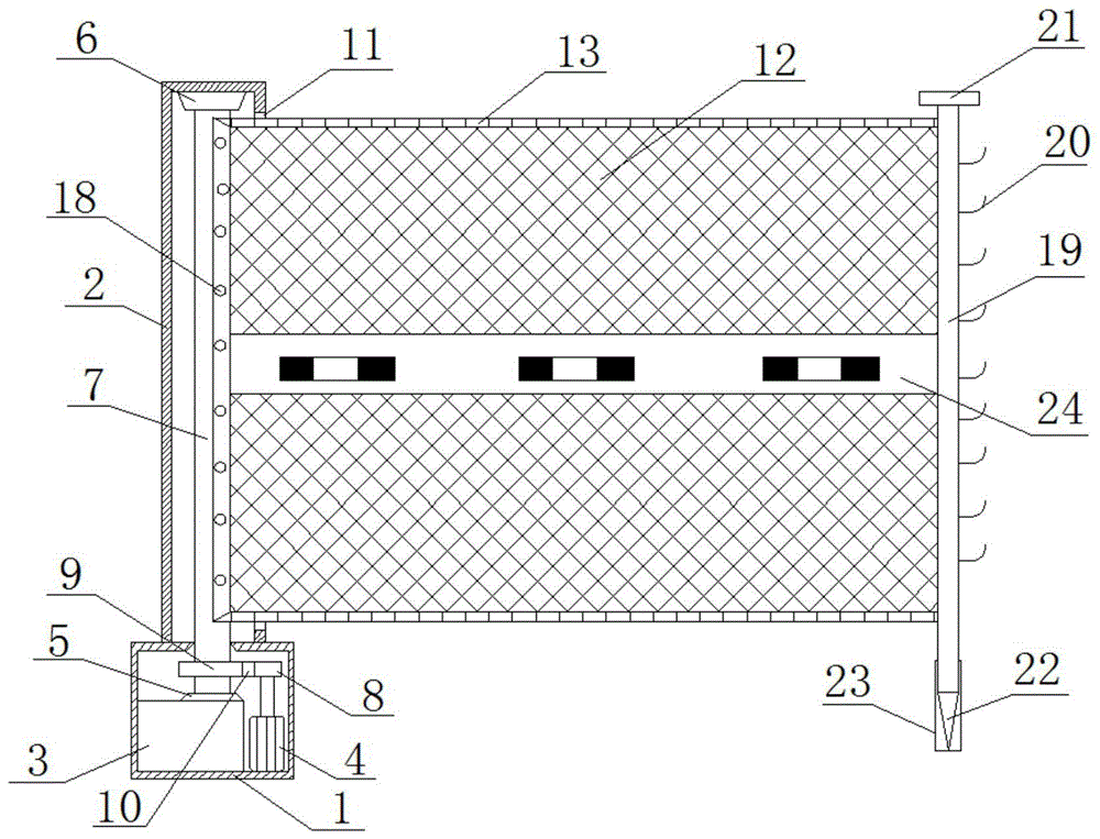 一种可重复使用的建筑使用防护栏的制作方法