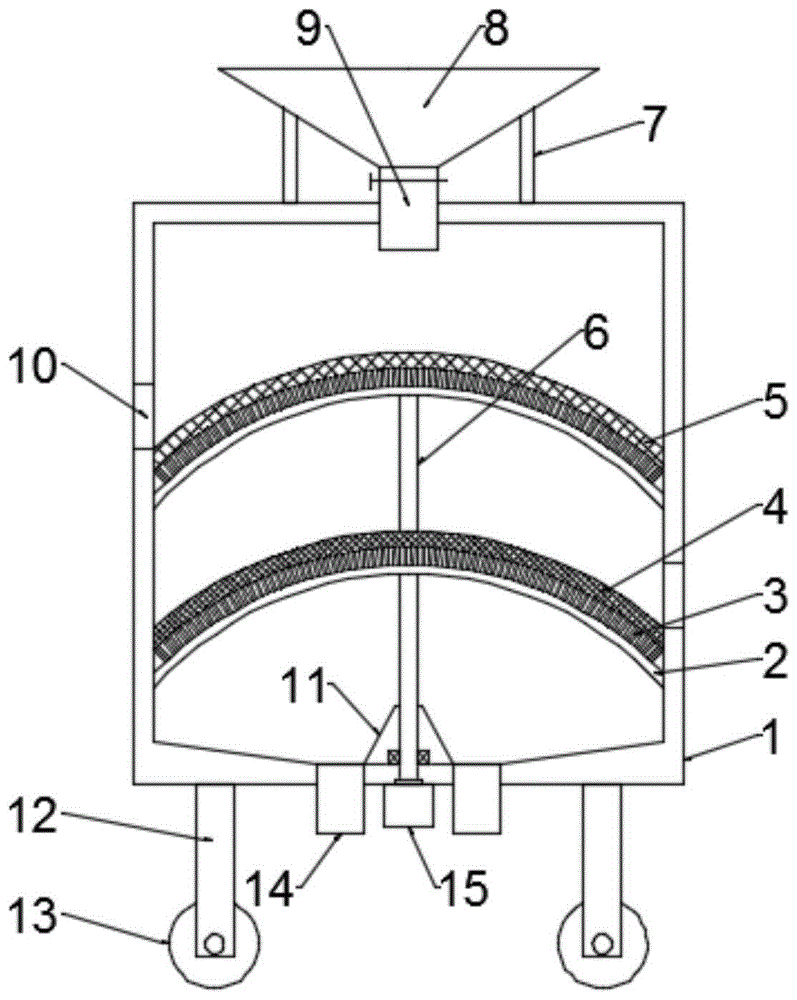 一种建筑用筛沙装置的制作方法